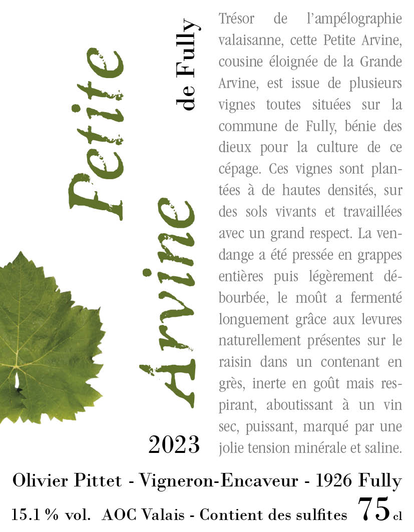 Petite Arvine